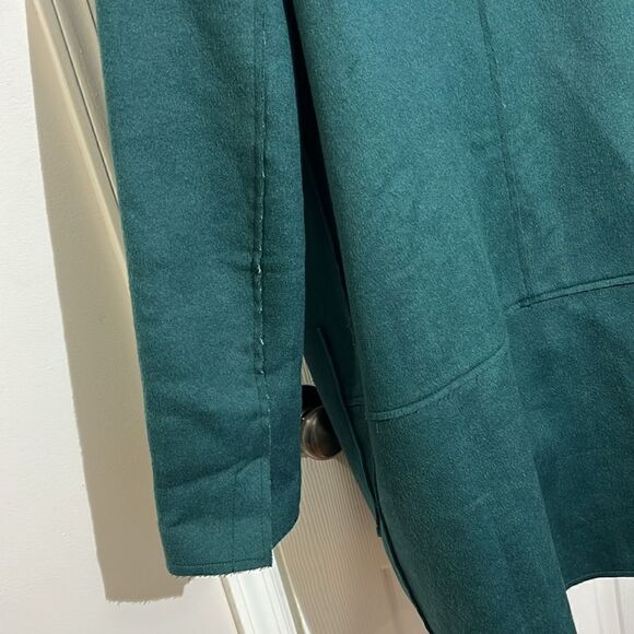 NWT Context exclusive at Lord and Taylor wool blended raw coat size L - Picture 5 of 11